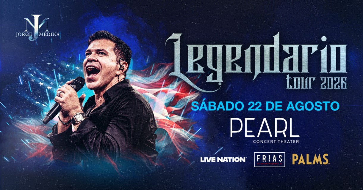 Jorge Medina Coming to Pearl Concert Theater | Palms Casino Resort